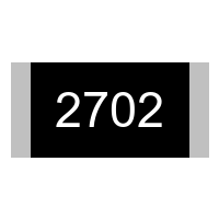 贴片电阻 2512/6432 27k&Omega; +1%精度 FRC2512F2702TS