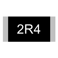 2010封装 2.4Ω ±5%精度 贴片电阻 FRC2010J2R4TS
